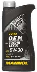 Моторна олива MANNOL O.E.M. FOR TOYOTA LEXUS SAE 5W-30 1л